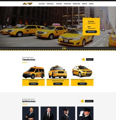 Hazır Ulaşım ve Servis Web Sitesi V3