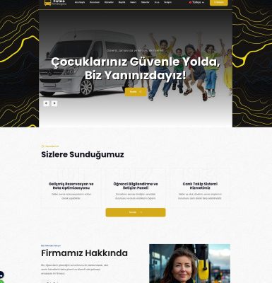 Hazır Ulaşım ve Servis Web Sitesi V6